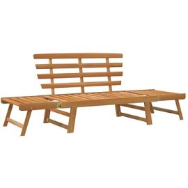 Shumee  Záhradná lavica 2 v 1 190 cm masívna akácia, 316471