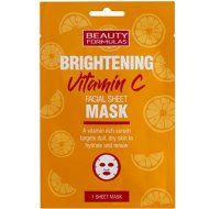 Beauty Formulas Brightening Face Mask with Vitamin C - cena, srovnání