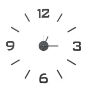 G21 Classic Style nalepovacie hodiny - cena, srovnání