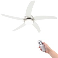 Shumee Ozdobný stropný ventilátor so svetlom 128cm - cena, srovnání