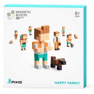 Pixio Happy Family magnetická stavebnica - cena, srovnání
