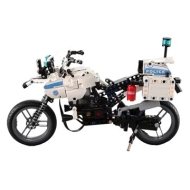 S-Idee Policajná motorka stavebnica na diaľkové ovládanie - cena, srovnání