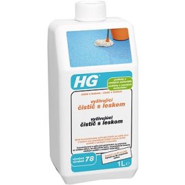 HG Vyživujúci čistič s leskom na podlahy 1l