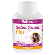 MedPharma Selén Zinok Plus 67tbl - cena, srovnání