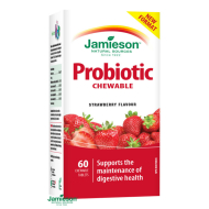 Jamieson Probiotic Jahoda 60tbl - cena, srovnání