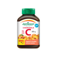 Jamieson Vitamín C 500 mg broskyňa 120tbl - cena, srovnání