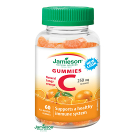 Jamieson Vitamín C Gummies pomaranč 60ks