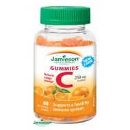 Jamieson Vitamín C Gummies pomaranč 60ks - cena, srovnání