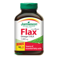 Jamieson Flax Omega-3 1000mg 200tbl - cena, srovnání