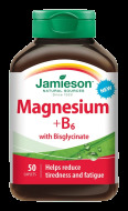 Jamieson Hořčík+vitamín B6 s bisglycinátem 50tbl - cena, srovnání