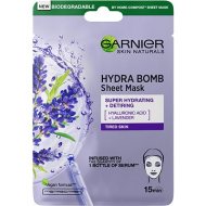 Garnier Hydra Bomb Tissue Mask, Extract of Lavender 28g - cena, srovnání