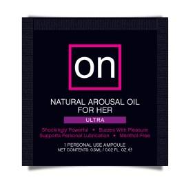 Sensuva ON Arousal Oil Ultra Single Use Ampoule 0,5ml