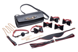 Master Series Bow Luxury BDSM Set with Travel Bag