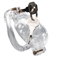 Master Series Double Lockdown Locking Customizable Chastity Cage - cena, srovnání