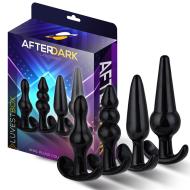 Afterdark Luvest Box Silicone Anal Plugs Collection 4 pack - cena, srovnání