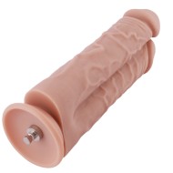 Hismith HSA28 Two Cocks One Hole Silicone Dildo 8.5" - cena, srovnání