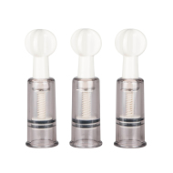 Easytoys Nipple & Clit Suckers 3 pcs - cena, srovnání