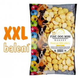 Fine Dog MINI Piškóty ŽLTÉ XXL balenie 200g