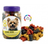 Fine Dog MINI Kostičky Soft Mix 280g - cena, srovnání