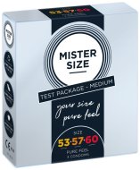 Mister Size Test Package Medium 53-57-60 - cena, srovnání