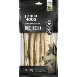 PrimaDog Surová koža s kurčaťom, tyčinka 13cm 11ks