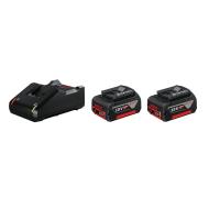 Bosch 2x GBA 4,0Ah + GAL18V-40 - cena, srovnání