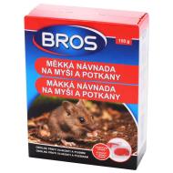 Bros Návnada na myši a potkany, mäkká 150g - cena, srovnání