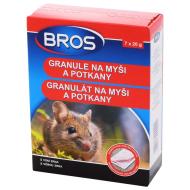 Bros Granule na myši a potkany 7x20g - cena, srovnání