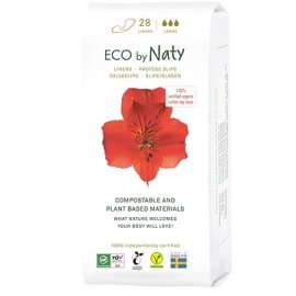 Naty Dámske ECO slipové vložky - super 28ks