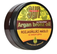 Vivaco Sun Argan Bronz Oil Glitter Aftersun Butter 200ml - cena, srovnání