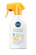 Nivea Sun Babies & Kids Sensitive Protect Spray SPF50+ 270ml - cena, srovnání
