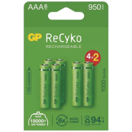 GP ReCyko 1000 AAA (HR03) 6ks - cena, srovnání