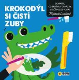 Krokodýl si čistí zuby