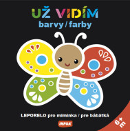 Už vidím barvy / farby Leporelo pro miminka / pre bábätká - cena, srovnání