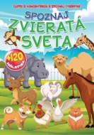 Spoznaj zvieratá sveta + 120 nálepiek - cena, srovnání
