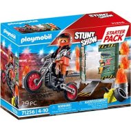 Playmobil 71256 Starter Pack Kaskadérska motorka a ohnivá stena - cena, srovnání