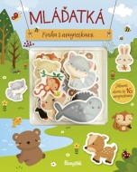 Kniha s magnetkami: Mláďatká - cena, srovnání