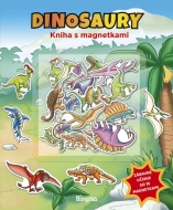 Kniha s magnetkami: Dinosaury - cena, srovnání