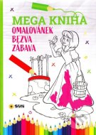 Mega kniha omalovánek - Pink bezva zábava - cena, srovnání