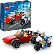 Lego City 60392 Naháňačka auta s policajnou motorkou - cena, srovnání