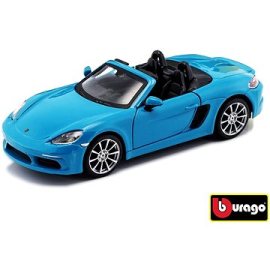 Bburago Porsche 718 Boxster Blue