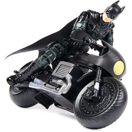 Spinmaster Batman Film Motorka s figúrkou 30 cm