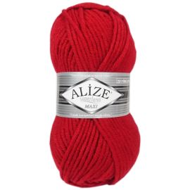 Alizé Superlana Maxi 56 červená 100 g, 100 m