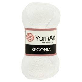 YarnArt Begonia 03 biela 50g 169m