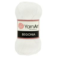 YarnArt Begonia 03 biela 50g 169m