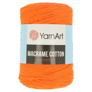 YarnArt Macrame Cotton 800 oranžovo červená 2 mm, 225 m - cena, srovnání