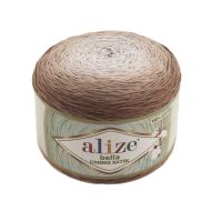 Alizé Bella Ombre batik 7410 hnedá 250 g, 900 m - cena, srovnání