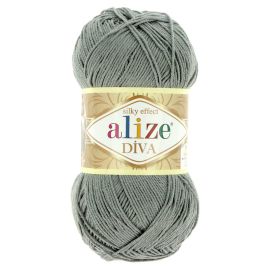 Alizé Diva 87 šedá 100 g 350 m
