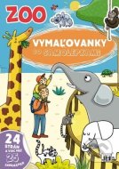 Vymaľovanky so samolepkami - ZOO (A4) - cena, srovnání