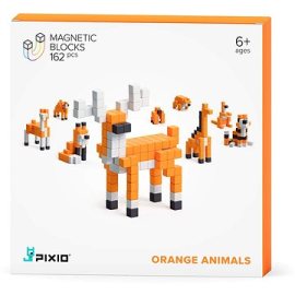 Pixio Stavebnica Orange Animals